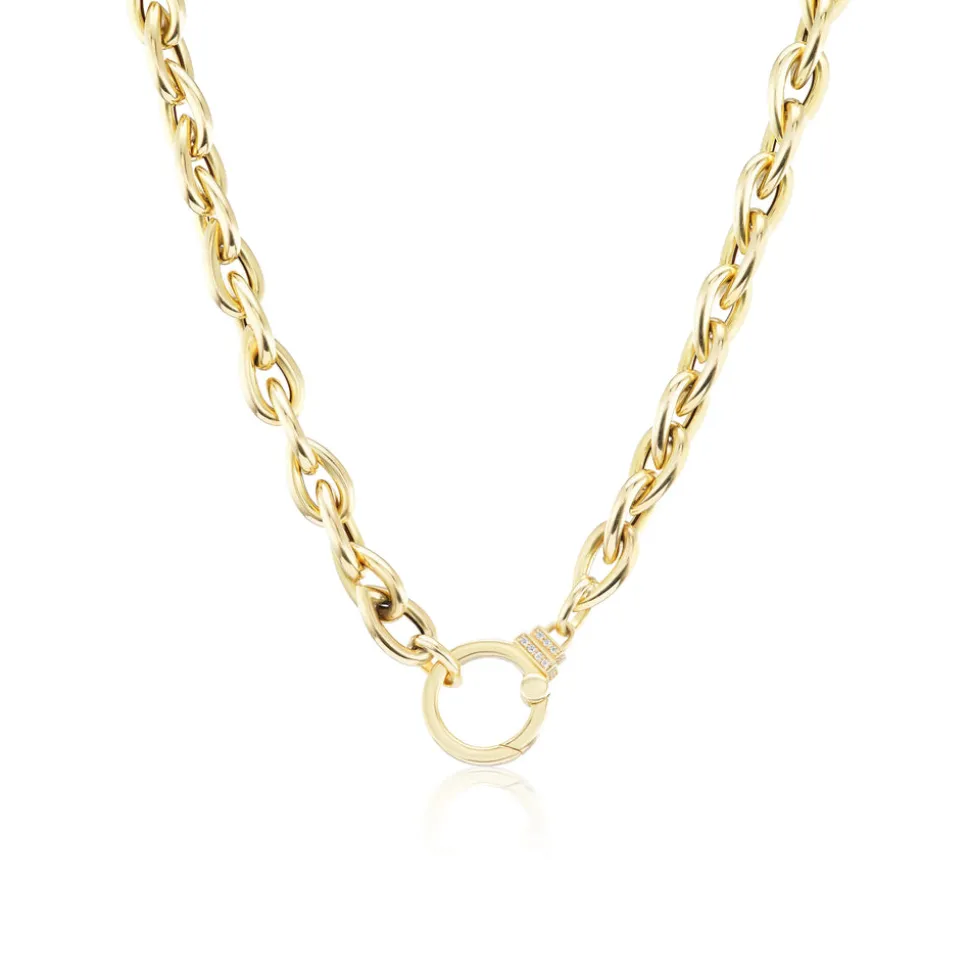 18" Teardrop Chain Necklace