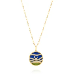A Lua Lapis Pendant