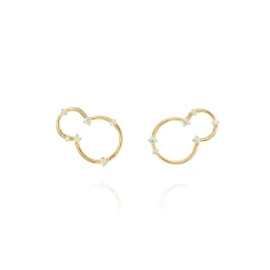 Acrobat Lobe Small Earrings