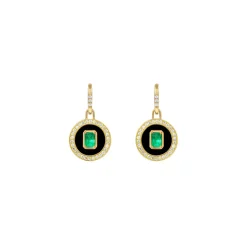 Aebi Enchantress Pendant Drop Earrings