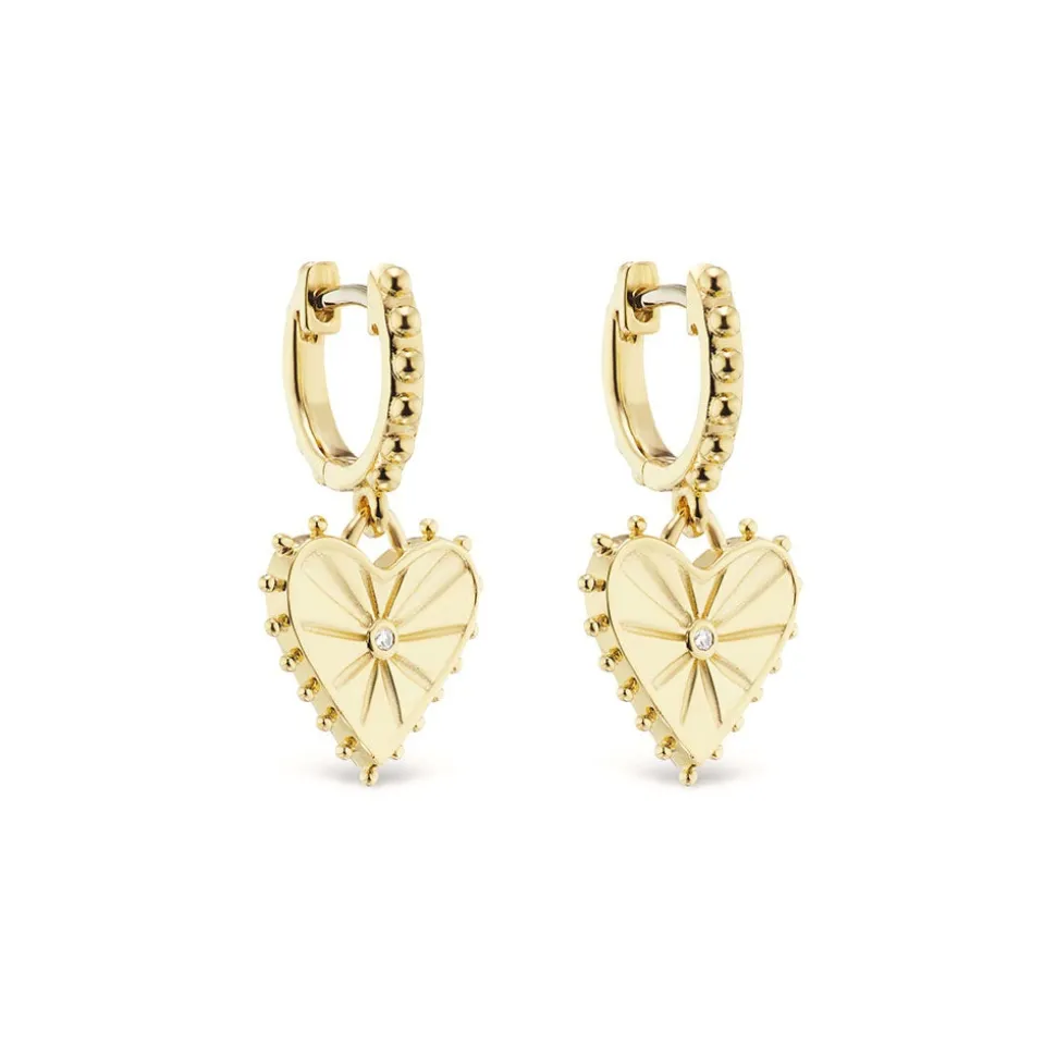 Agape Hoop Earrings
