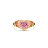 Baby Heart Rainbow Ring