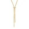 Baguette Bolo Necklace