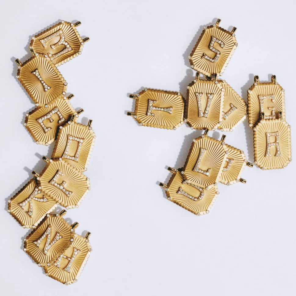 Big Letter "M" Scapular Pendant