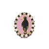 Black Raven Enamel Ring