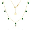 2ct Emerald Floating Necklace