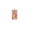 Deco Jasper Lobster Pendant