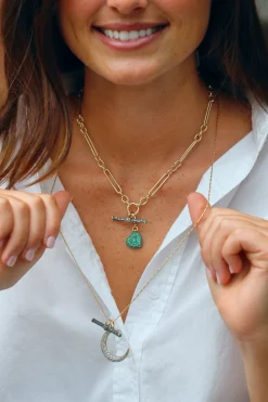 Diamond Crescent Moon Pendant