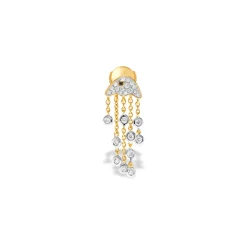 Diamond Jellyfish Earrings