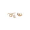 Diamond Mini Loop Earrings