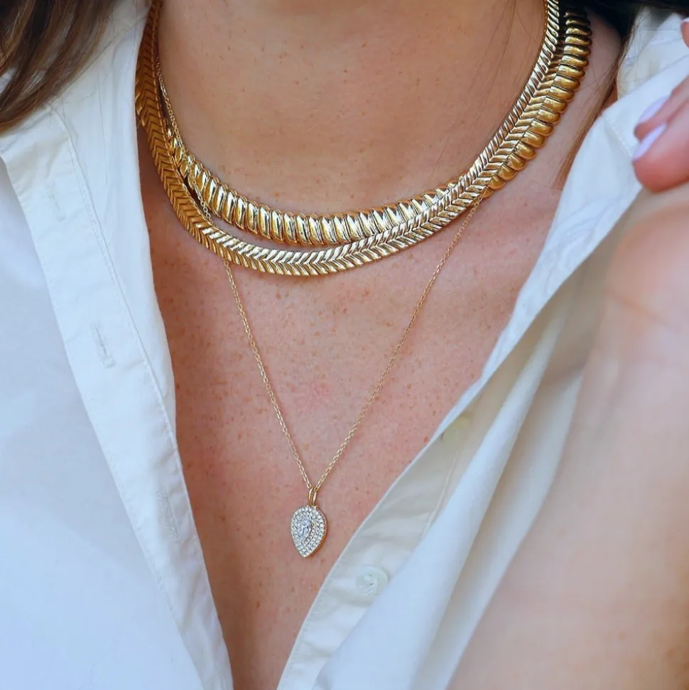 Diamond Pave LouLou Locket