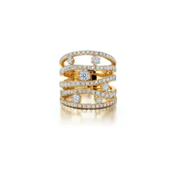 Diamond Rio Cage Ring