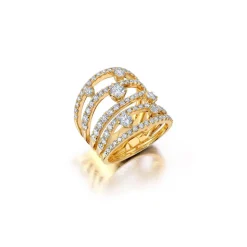 Diamond Rio Cage Ring