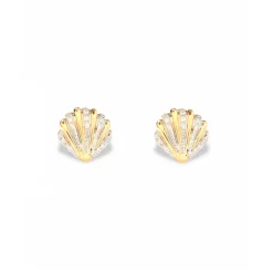 Diamond Shell Coquillage Earrings