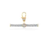 Diamond T-Bar Pendant with Anchor