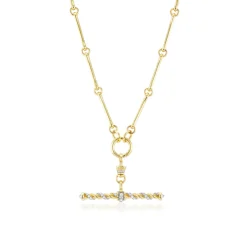 Diamond Twisted Rope T-bar