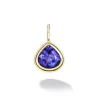 Double Skin Bezel Tanzanite Charm
