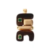 Earth Totem Pendant with Emeralds