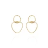 Fluid Diamond Small Chain Earrings