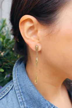 Fluid Gold Earrings