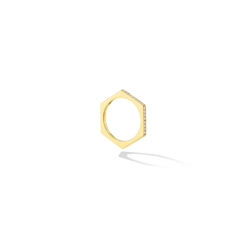 Gold B Home Stacking Ring
