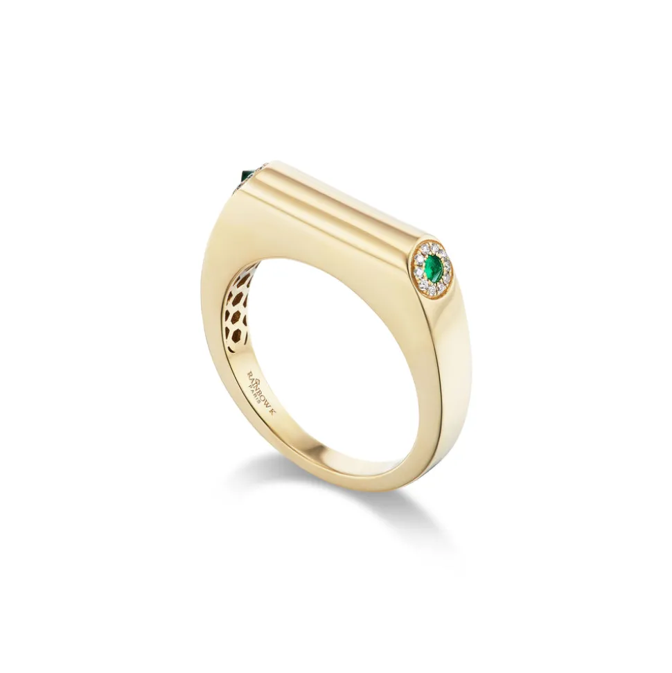 Grace Ring w/ Emeralds