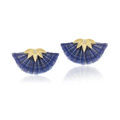 Horse Mane Fan Earrings