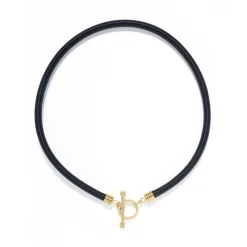 Large Divine Silk Toggle Choker