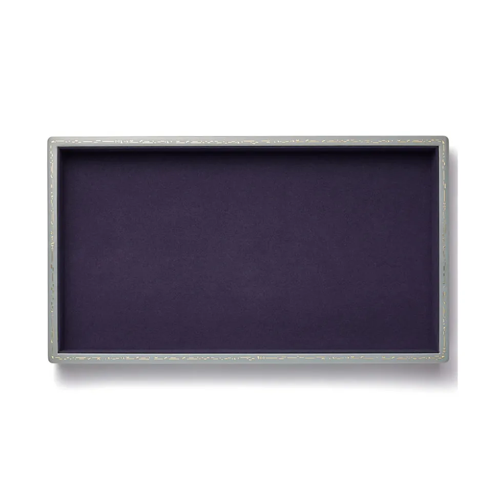 Large Evening Blue Valet Tray