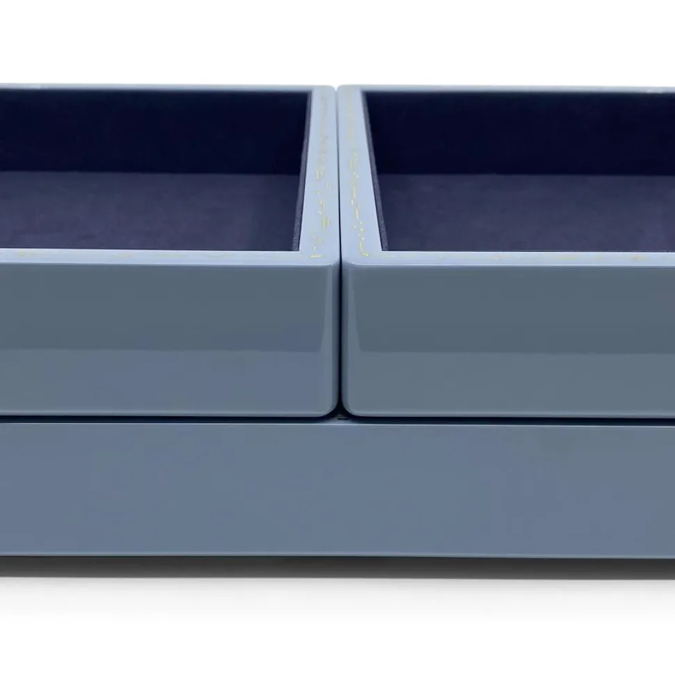 Large Evening Blue Valet Tray
