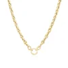 Large Teardrop Chain Necklace