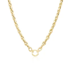 Large Teardrop Chain Necklace