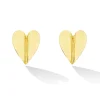 Large Wings of Love Folded Studs