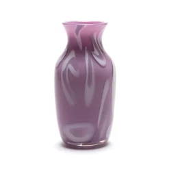 Lilac & White Vase