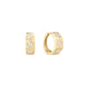 Medium Diamond Ecrou Earring