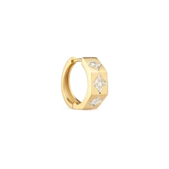 Medium Diamond Ecrou Earring