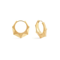 Medium NYC Hoop Earrings