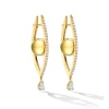 Medium Reflection Hoop Earrings