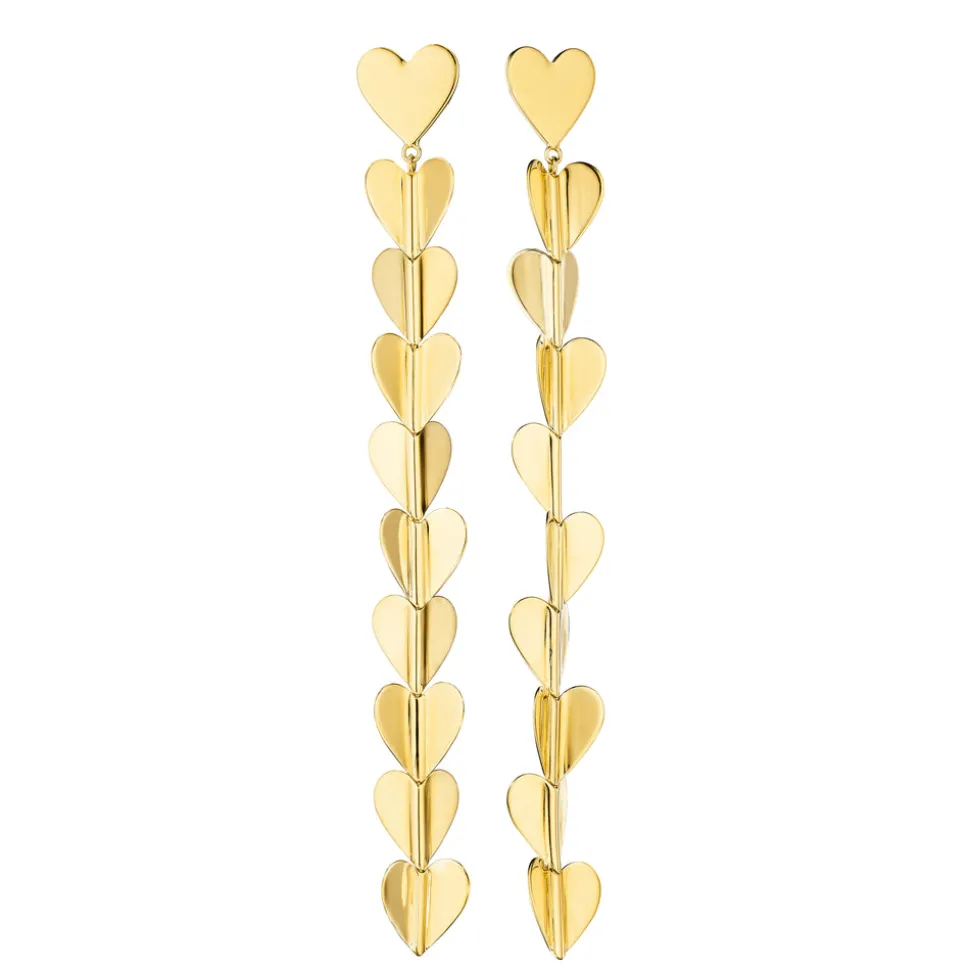Medium Wings of Love Drop Earrings