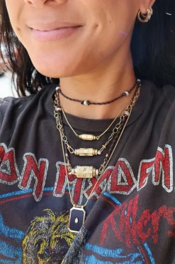 Micro Diamond Coco Necklace