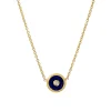 Mini Compass Pendant - Lapis