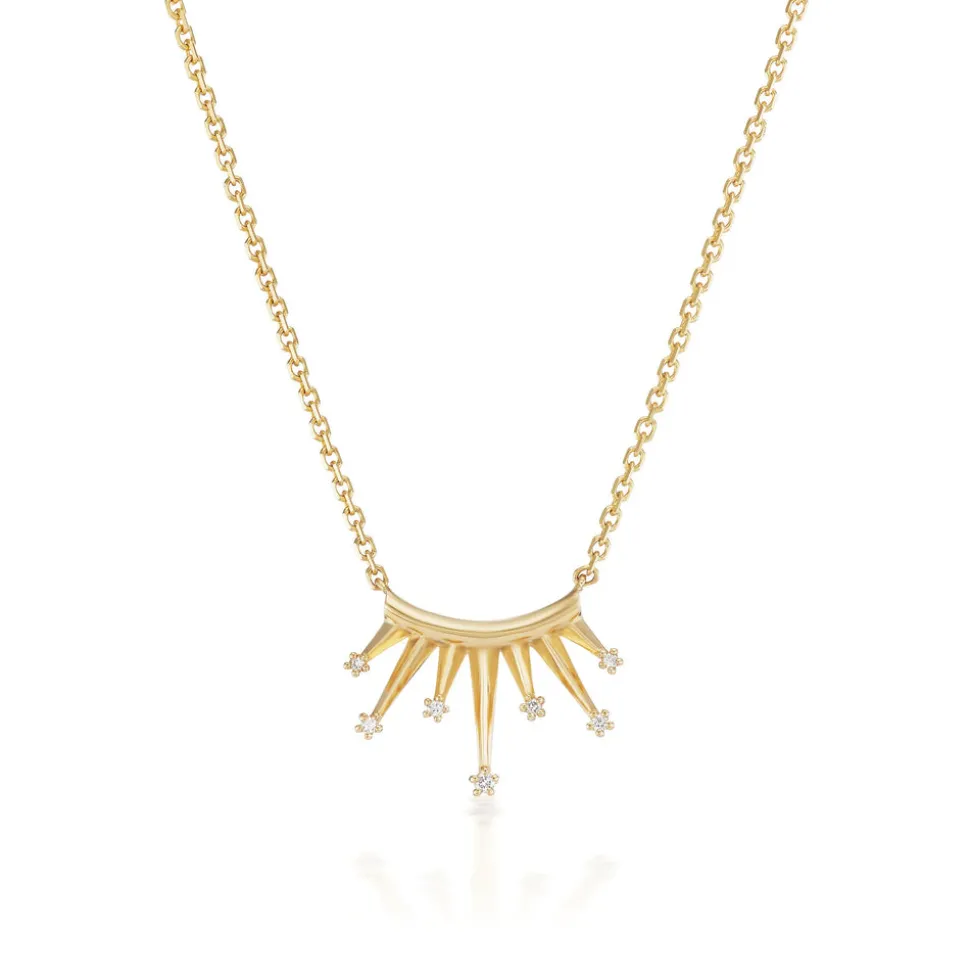 Mini Crown Empress Necklace
