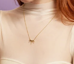 Mini Crown Empress Necklace