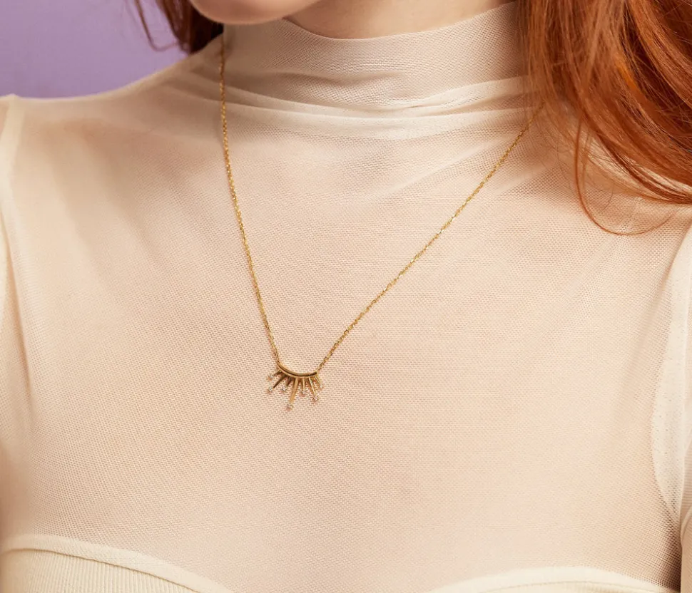 Mini Crown Empress Necklace