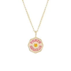 Mini Porte Bonheur Charm w/ Citrine