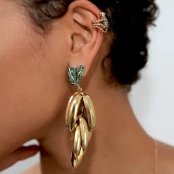 Monkey Bunch Banana Earrings