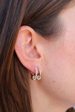 Nano Diamond Piercing Earrings