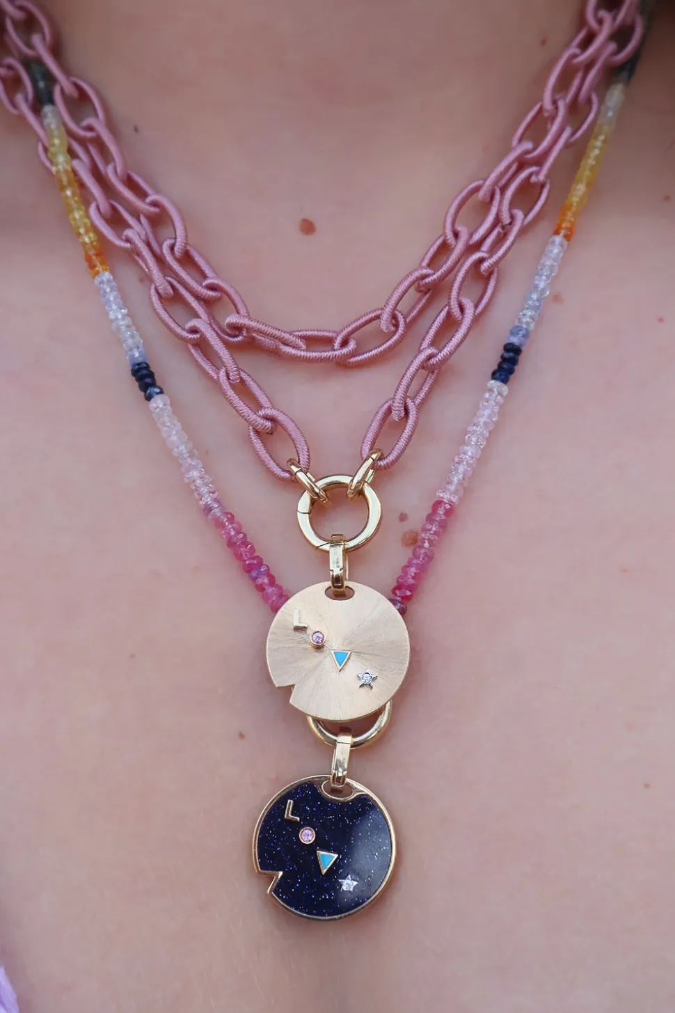 Ora Black LOVE Talisman Charm