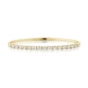 Oval Cut Diamond Flex Bangle