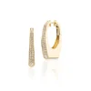 Pavé Diamond Grace Earrings